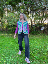 Load image into Gallery viewer, One-of-a-Kind: Grandmother's Flower Garden Vest #2