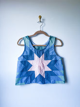 Load image into Gallery viewer, One-of-a-Kind: Lone Star Quilt Top Turnaround Tank (S)