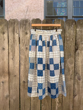 Load image into Gallery viewer, One-of-a-Kind: Nine Patch Quilt Top Skirt (L)