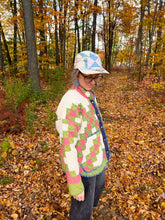 Load image into Gallery viewer, One-of-a-Kind: Irish Chain Flora Jacket (L)