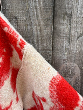 Load image into Gallery viewer, One-of-a-Kind: Cherry Floral Ukrainian Blanket Flora Jacket (S)