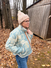 Load image into Gallery viewer, One-of-a-Kind: Golden Dawn Wool Blanket Flora Jacket (S)