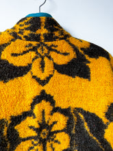 Load image into Gallery viewer, One-of-a-Kind: Colorblock Floral Wool Blanket Flora Jacket (M)