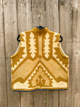 Load image into Gallery viewer, One-of-a-Kind: Ochre Vintage Blanket Vest (M)