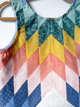 Load image into Gallery viewer, One-of-a-Kind: Lone Star Quilt Top Turnaround Tank (S)
