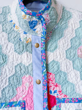 Load image into Gallery viewer, One-of-a-Kind: Grandmother's Flower Garden Flora Jacket (S)