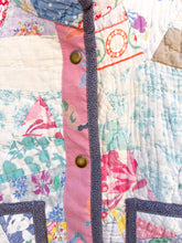 Load image into Gallery viewer, One-of-a-Kind: Triangle Block Flora Jacket (M)