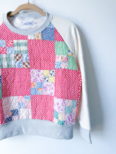 Load image into Gallery viewer, One-of-a-Kind: Four Patch Raglan Pullover (M)