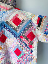 Load image into Gallery viewer, One-of-a-Kind: Log Cabin Flora Jacket (L)