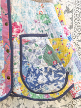 Load image into Gallery viewer, One-of-a-Kind: Triangle Block Flora Jacket (M)