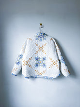 Load image into Gallery viewer, One-of-a-Kind: Cross-stitch Embroidery Flora Jacket (L)