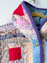 Load image into Gallery viewer, One-of-a-Kind: Log Cabin Flora Jacket (L)