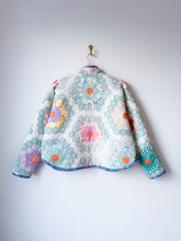 Load image into Gallery viewer, One-of-a-Kind: Grandmother's Flower Garden Flora Jacket (S)