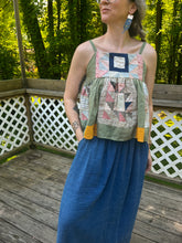 Load image into Gallery viewer, One-of-a-Kind: Rocky Mountain Puzzle Breezy Tank