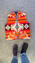 Load image into Gallery viewer, One-of-a-Kind: Deadstock Southwestern Blanket Vest (M)