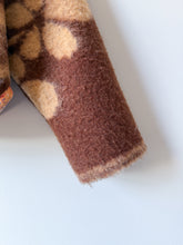 Load image into Gallery viewer, One-of-a-Kind: Tan Floral Floral Ukrainian Blanket Flora Jacket (S)