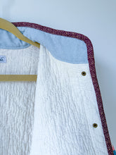 Load image into Gallery viewer, One-of-a-Kind: Ocean Waves Flora Jacket (M)