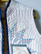 Load image into Gallery viewer, One-of-a-Kind: Sunburst Quilt Vest (XS-M)