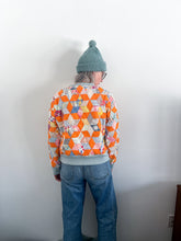 Load image into Gallery viewer, One-of-a-Kind: Hexagonal Star Quilt Pullover (L)