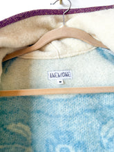 Load image into Gallery viewer, One-of-a-Kind: Golden Dawn Wool Blanket Hooded Flora Jacket (M)
