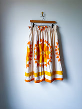 Load image into Gallery viewer, One-of-a-Kind: Sunburst Quilt Top Skirt (flexible sizing)