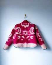 Load image into Gallery viewer, One-of-a-Kind: Ukrainian Floral Wool Blanket Flora Jacket (XS)