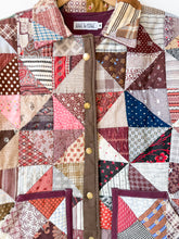 Load image into Gallery viewer, One-of-a-Kind: Autumn Pinwheel Chore Coat (M)