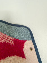 Load image into Gallery viewer, One-of-a-Kind: Fuchsia Berry Ukrainian Blanket Flora Jacket (S)