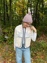 Load image into Gallery viewer, One-of-a-Kind: Sunburst Quilt Vest (XS-M)