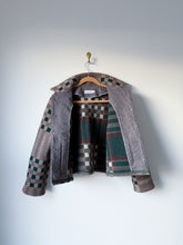Load image into Gallery viewer, One-of-a-Kind: Vintage Plaid Wool Blanket Field Jacket (S)