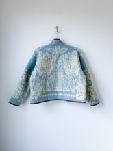 Load image into Gallery viewer, One-of-a-Kind: Golden Dawn Wool Blanket Flora Jacket (S)