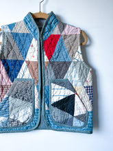 Load image into Gallery viewer, One-of-a-Kind: Triangle Quilt Vest (XS-M)