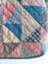 Load image into Gallery viewer, One-of-a-Kind: Half Square Triangle Flora Jacket (L)