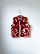 Load image into Gallery viewer, One-of-a-Kind: Holland Tulip Wool Blanket Vest #2 (M/L)