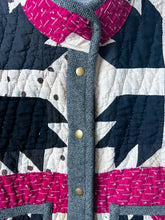 Load image into Gallery viewer, One-of-a-Kind: 1800s Bear Paw Flora Jacket (L)