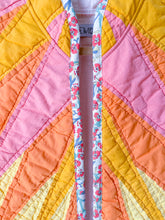 Load image into Gallery viewer, One-of-a-Kind: Sunburst Quilt Vest (L/XL)