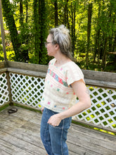 Load image into Gallery viewer, One-of-a-Kind: Vintage Huipil Boxy Top (M)