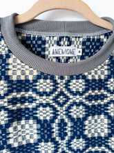 Load image into Gallery viewer, One-of-a-Kind: Navy Coverlet Pullover (M)
