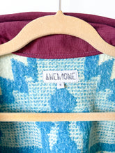 Load image into Gallery viewer, One-of-a-Kind: Ukrainian Geometric Blanket Flora Jacket (S)