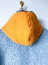 Load image into Gallery viewer, One-of-a-Kind: Colorblock Wool Blanket Hooded Flora Jacket (S)