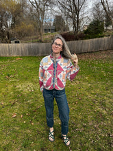 Load image into Gallery viewer, One-of-a-Kind: Scotch Squares Flora Jacket