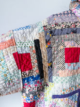 Load image into Gallery viewer, One-of-a-Kind: Log Cabin Flora Jacket (L)