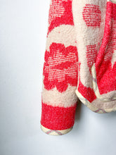 Load image into Gallery viewer, One-of-a-Kind: Ukrainian Floral Wool Blanket Flora Jacket (M)