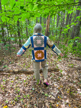 Load image into Gallery viewer, One-of-a-Kind: Goshen Star Lined Chore Coat (L)