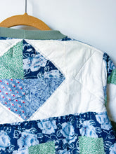 Load image into Gallery viewer, One-of-a-Kind: Diamond Block Quilt Pullover (S/M)