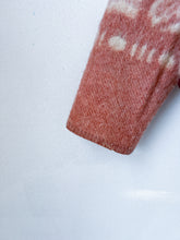 Load image into Gallery viewer, One-of-a-Kind: Orr Health Tan/Dusty Rose Wool Blanket Flora Jacket (M)