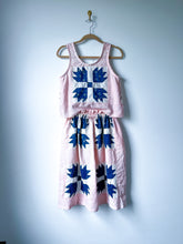 Load image into Gallery viewer, One-of-a-Kind: Bear Paw Quilt Top Turnaround Tank (S)