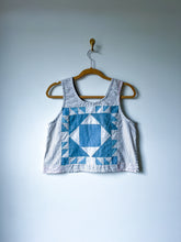 Load image into Gallery viewer, One-of-a-Kind: Duck and Ducklings Quilt Top Turnaround Tank (S)