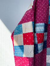 Load image into Gallery viewer, One-of-a-Kind: Nine Patch Flora Jacket (L)