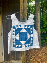 Load image into Gallery viewer, One-of-a-Kind: Duck and Ducklings Quilt Top Turnaround Tank (S)